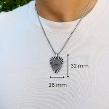 Cargar imagen en el visor de la galería, Collar con púa Hipnosis grabado texto gratis (Espiral)