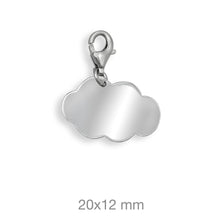 Cargar imagen en el visor de la galería, CHARMS PLATA PERSONALIZADOS (GRABADO TEXTO GRATIS)