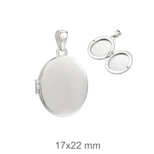Cargar imagen en el visor de la galería, DIJES-PORTAFOTOS PLATA - GRABADO TEXTO GRATIS