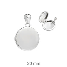Cargar imagen en el visor de la galería, DIJES-PORTAFOTOS PLATA - GRABADO TEXTO GRATIS