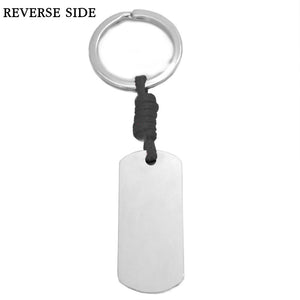 Llavero Acero Inox. Horóscopos (Grabado Texto Gratis)