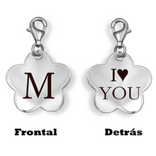 Cargar imagen en el visor de la galería, CHARMS PLATA PERSONALIZADOS (GRABADO TEXTO GRATIS)