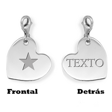 Cargar imagen en el visor de la galería, CHARMS PLATA PERSONALIZADOS (GRABADO TEXTO GRATIS)
